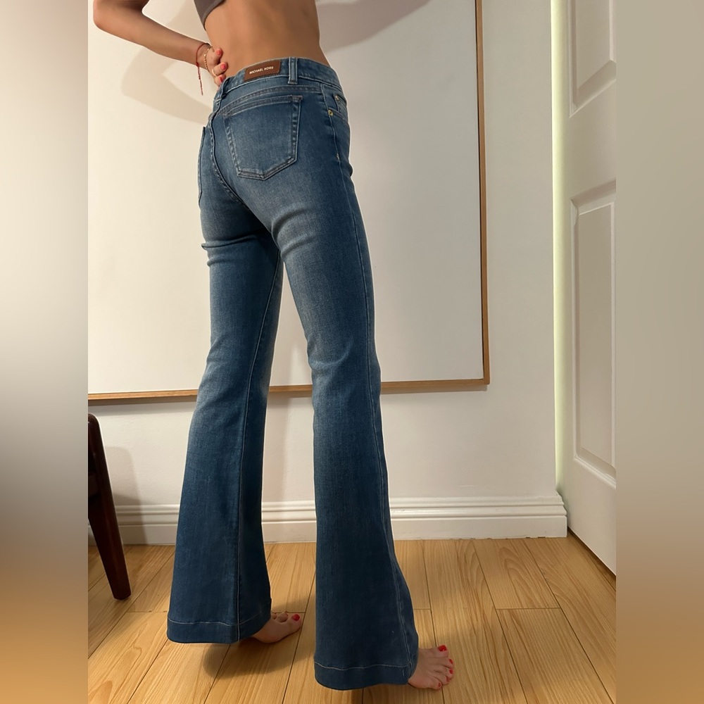 Michael Kors Flared Blue Jeans - 00